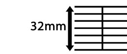 Structure of 32mm twin wall polycarbonate